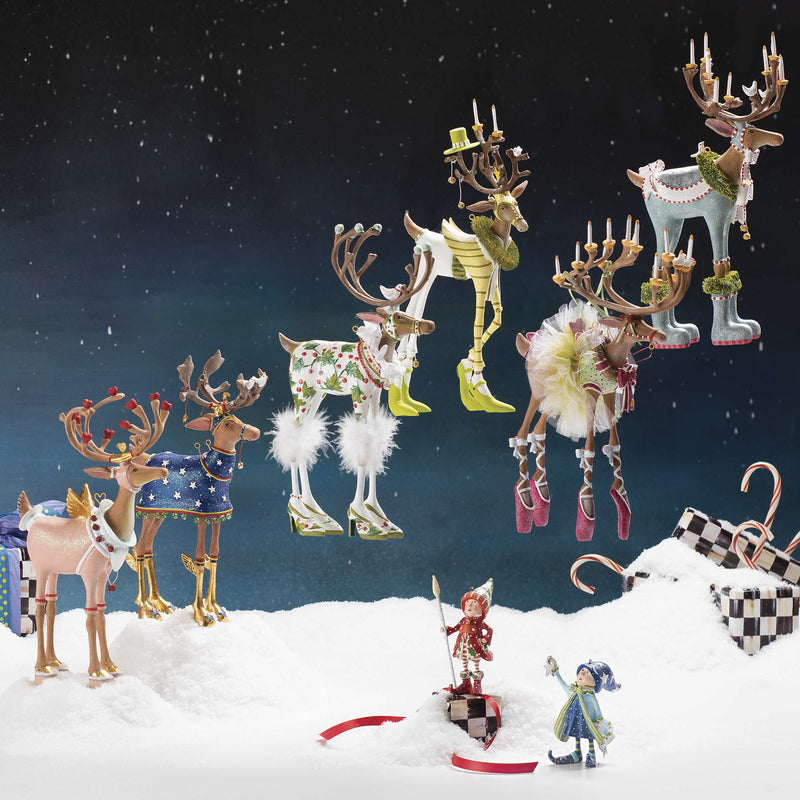Mackenzie-Childs Patience Brewster Dash Away Prancer Reindeer Figure