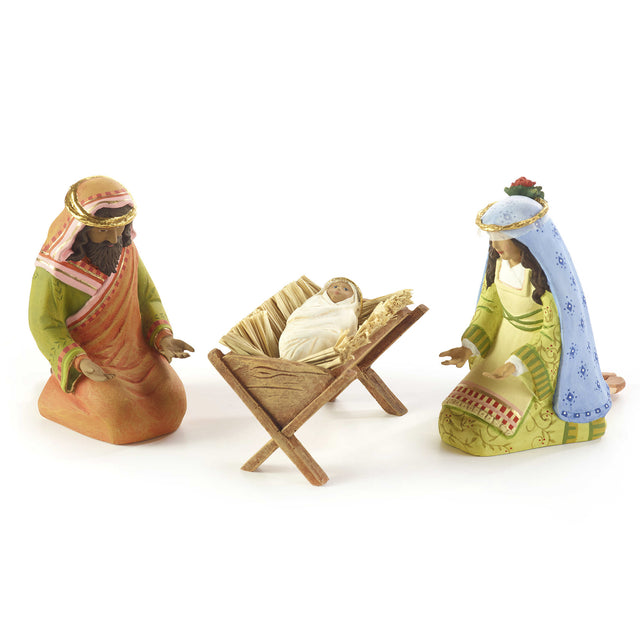 Mackenzie-Childs Patience Brewster Nativity World Holy Family Figures