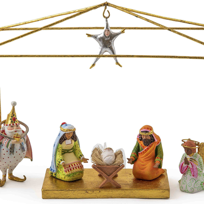 Mackenzie-Childs Patience Brewster World Edition Mini Nativity Introductory Set