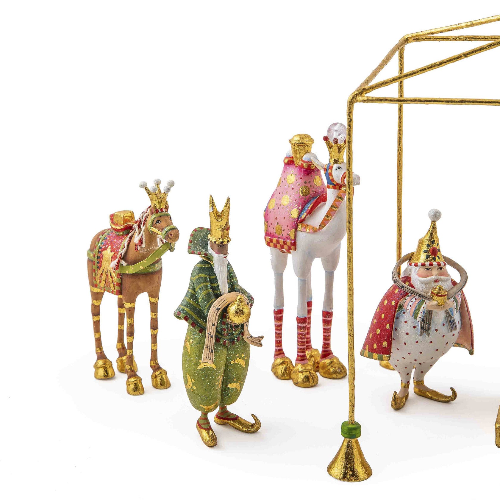 Mackenzie Childs Patience Brewster World Edition Mini Nativity