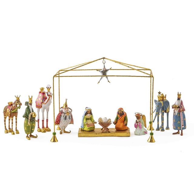 Mackenzie-Childs Patience Brewster World Edition Mini Nativity Introductory Set