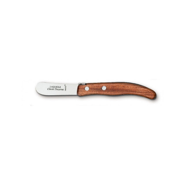 Laguiole Small Butter Knife, Exotic Wood, by Claude Dozorme
