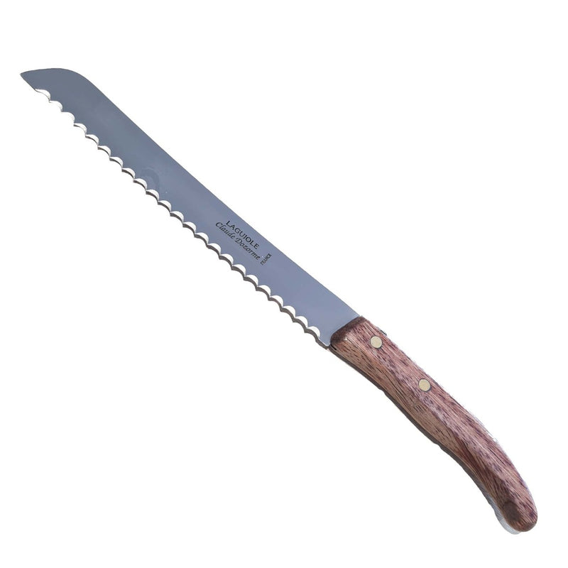 Claude Dozorme Exotic Wood Handled Bread Knife