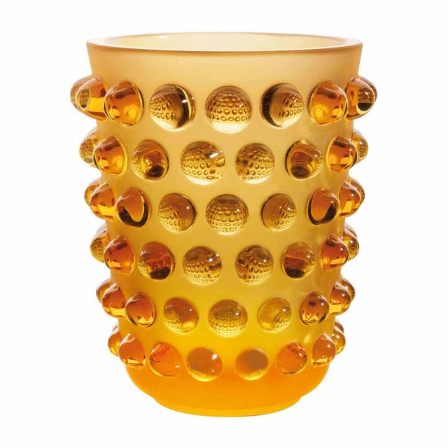 Lalique Mossi Amber Vase 10029000