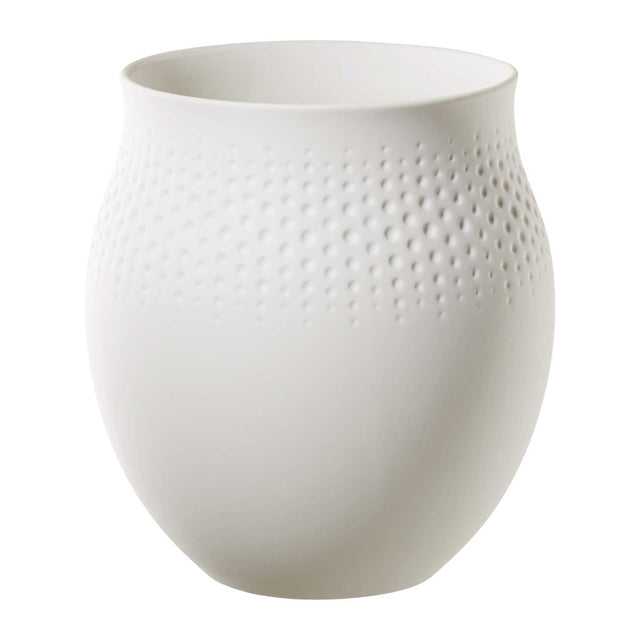 Villeroy & Boch Manufacture Collier Blanc Vase Perle, Large
