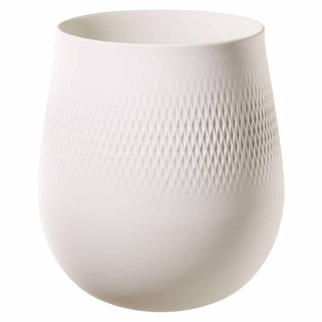 Villeroy & Boch Collier Carre Large White Vase 1016815512