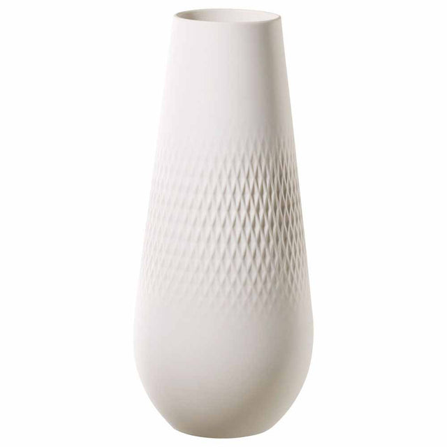 Villeroy & Boch Collier Carre Tall White Vase 1016815515