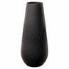 Villeroy & Boch Collier Carre Tall Black Vase
