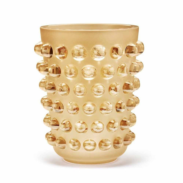 Lalique Mossi Gold Luster XXL Vase 10411600