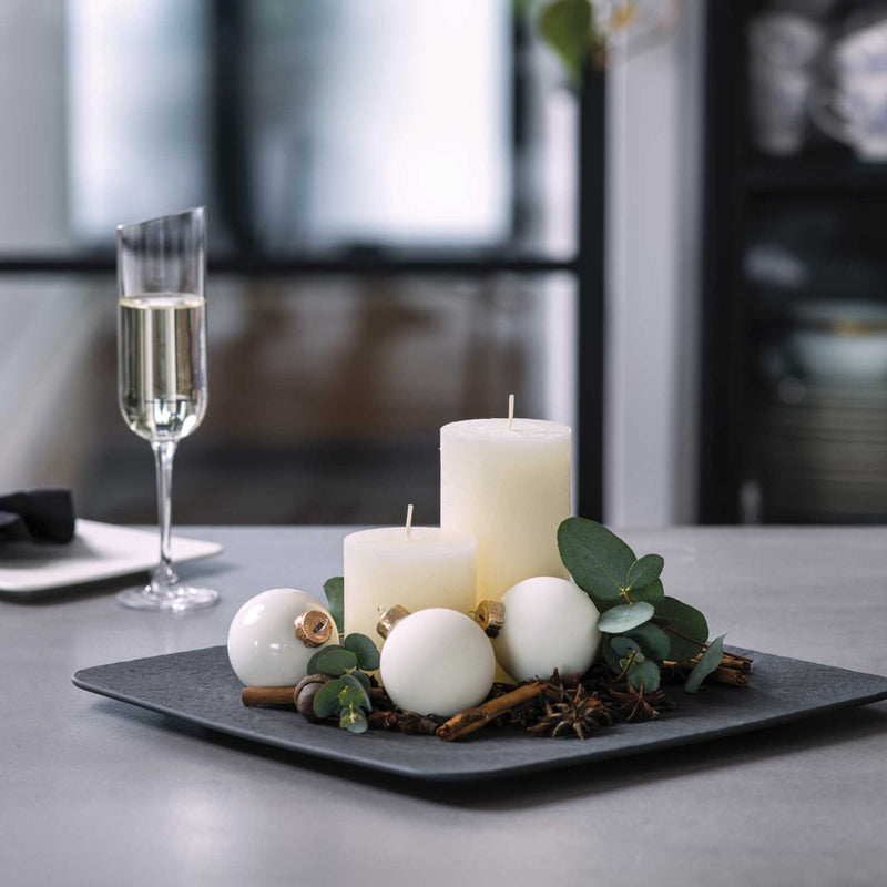 Villeroy & Boch Manufacture Rock Square Serving/Gourmet Plate