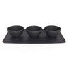 Villeroy & Boch Manufacture Rock Dip Bowl Set