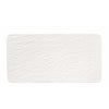Villeroy & Boch Manufacture Rock Blanc Rectangular Serving Plate, White