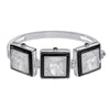 Lalique Arethuse Bracelet, Black & Clear