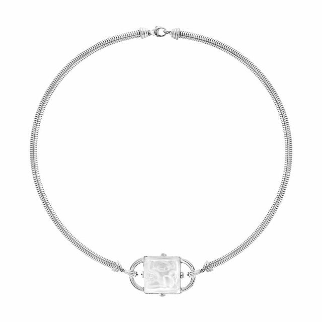Lalique Nysa Necklace, Clear