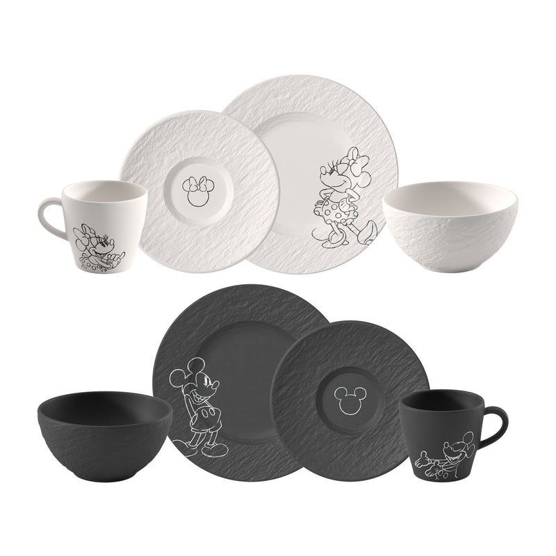 Villeroy & Boch Manufacture Mickey Mouse Breakfast, Set of 8