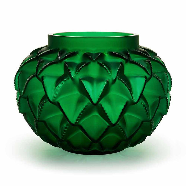 Lalique Languedoc Green Small Vase 10488800