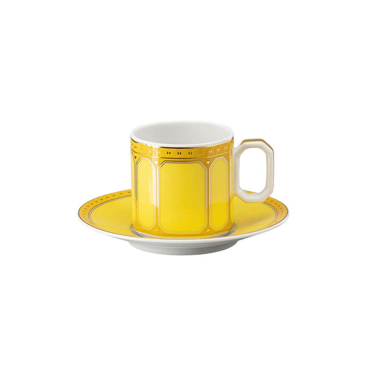 Swarovski Signum Espresso cup & saucer, Jonquil
