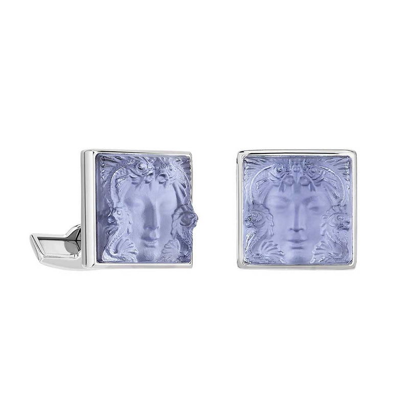 Lalique Arethuse Sapphire Cufflinks