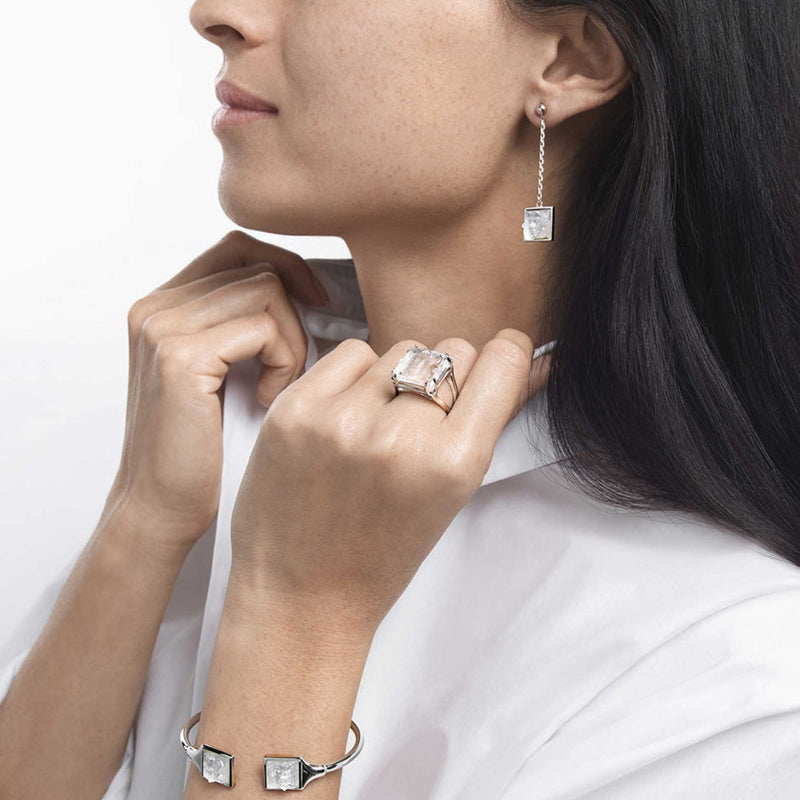 Lalique Arethuse Long Silver Earrings
#2