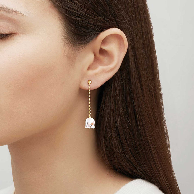 Lalique Muguet Long Vermeil Earrings
#2