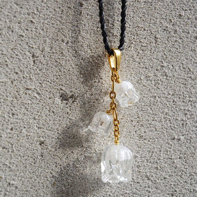 Lalique Muguet Multi Vermeil Pendant
#2