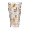 Lalique Merles Et Raisins Large Vase, Gold Stamped Numbered Edition