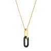 Lalique Empreinte Animale Pendant, Black