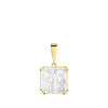 Lalique Arethuse Pendant, Clear Crystal, Gold Plated