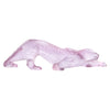 Lalique Pink Luster Large Zeila Panther