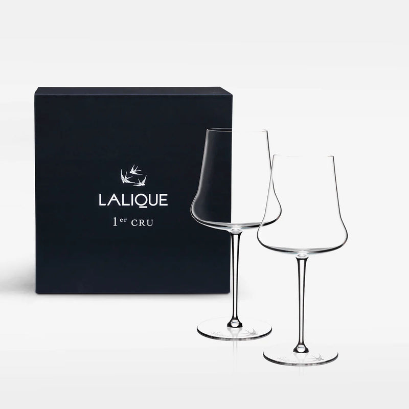 Lalique 1ER Cru Wine Glass, Set of 2
