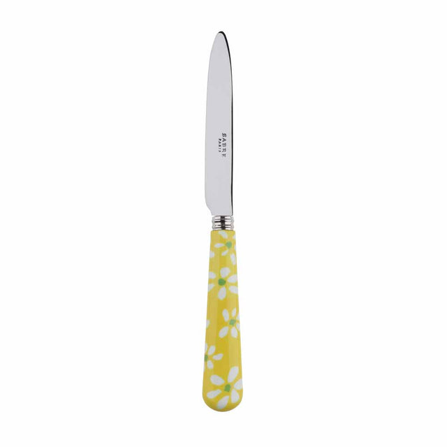 Sabre Marguerite Yellow 20cm Dessert Knife