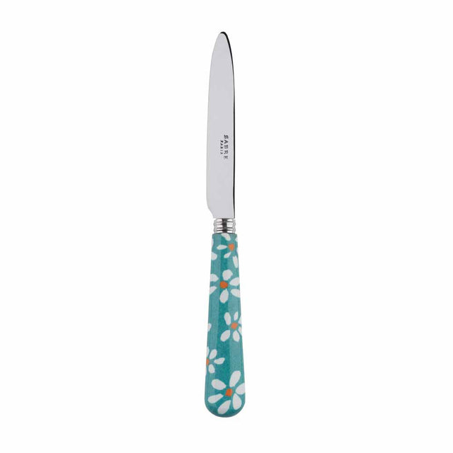 Sabre Marguerite Turquoise 20cm Dessert Knife