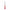 Sabre White Dots Red 20cm Dessert Knife