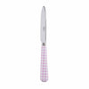 Sabre Gingham Pink 20cm Dessert Knife