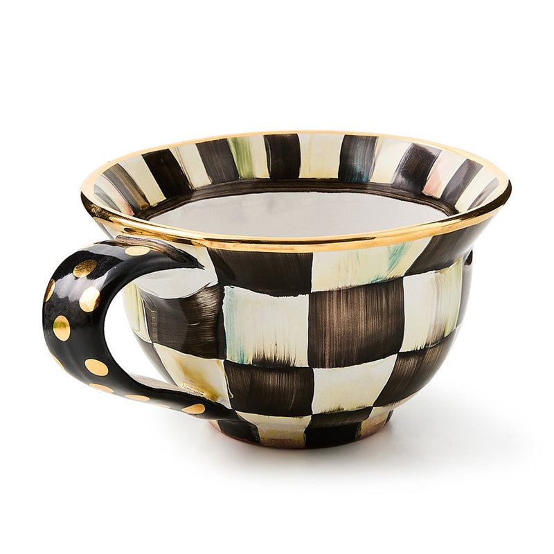 Mackenzie-Childs Courtly Check Teacup