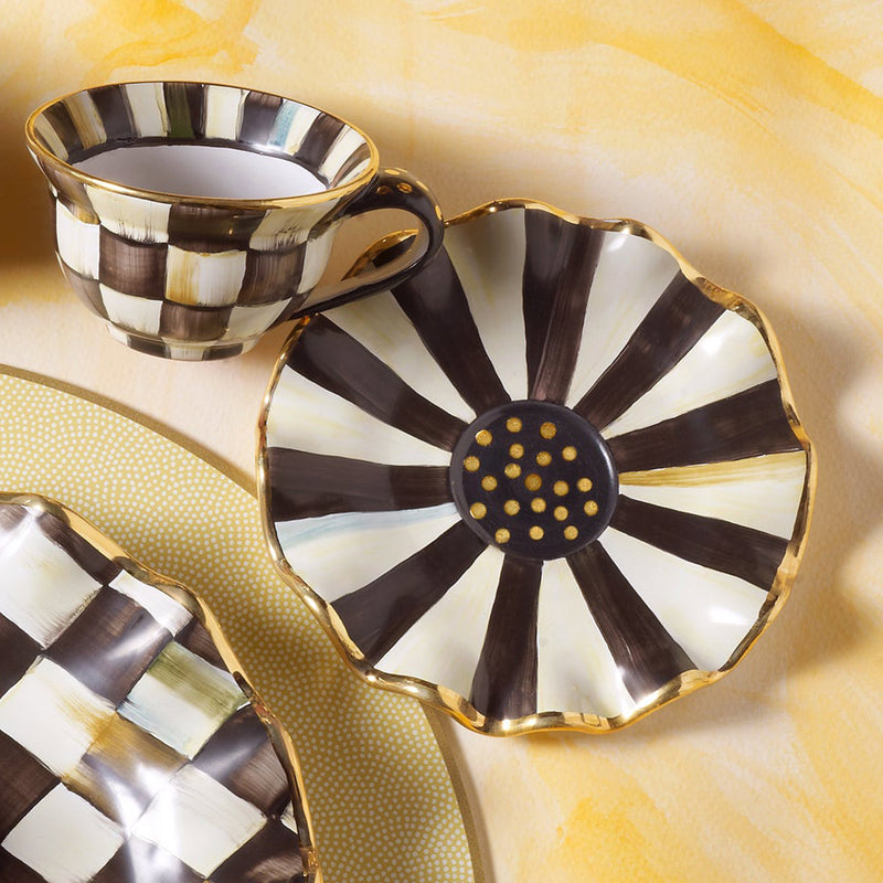 Mackenzie-Childs Courtly Check Teacup