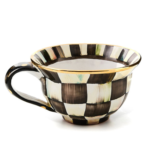 Mackenzie-Childs Courtly Check Teacup