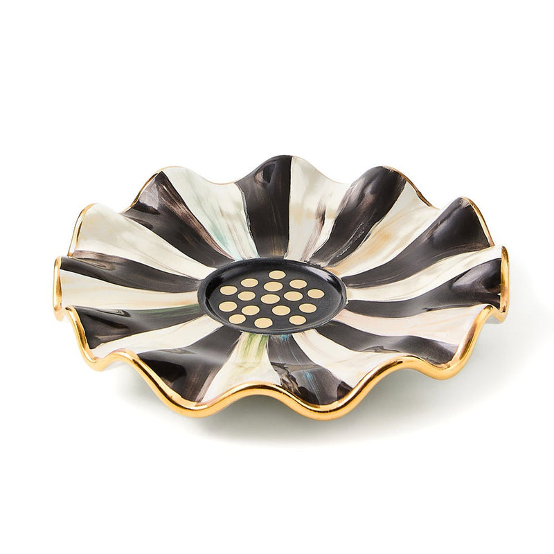 Mackenzie-Childs Courtly Check Saucer
