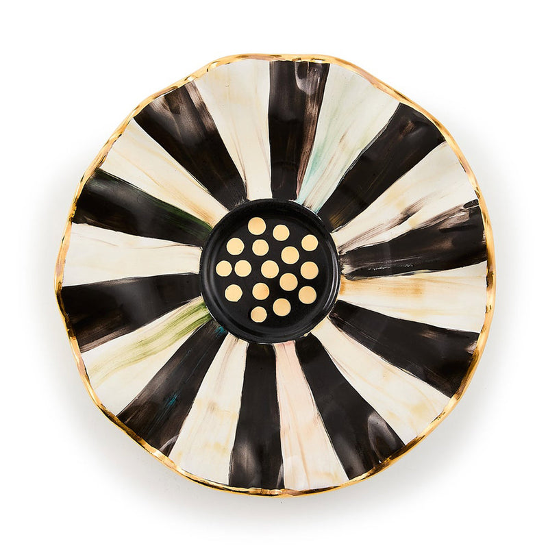 Mackenzie-Childs Courtly Check Saucer