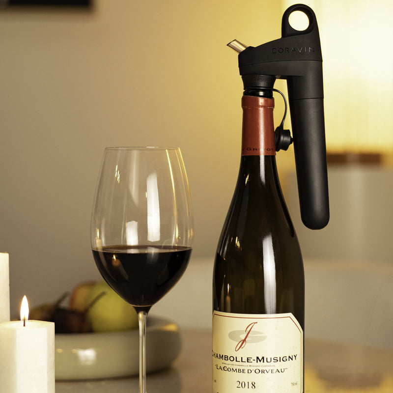 Coravin Pivot + Wine Preservation System, Black