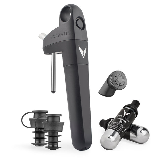 Coravin Pivot + Wine Preservation System, Black