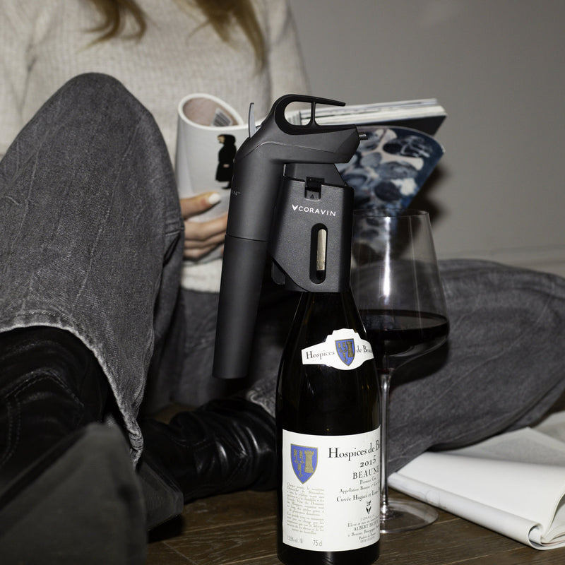 Coravin Timeless Three + Wine Preservation System, Black