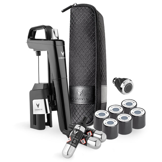 Coravin Timeless Six+ Wine Preservation System, Piano Black