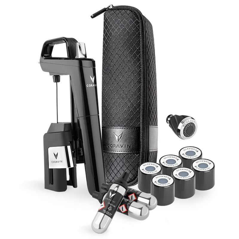 Coravin Timeless Six+ Wine Preservation System, Piano Black