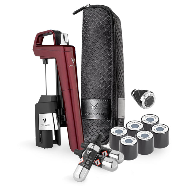 Coravin Timeless Six+ Wine Preservation System, Burgundy