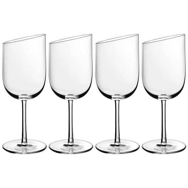 Villeroy & Boch NewMoon White Wine Goblet, Set of 4

