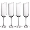 Villeroy & Boch NewMoon Champagne Glass, Set of 4