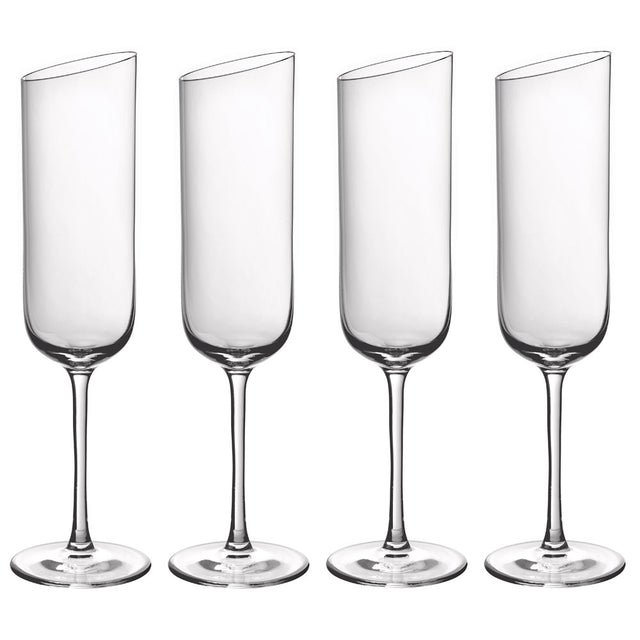 Villeroy & Boch NewMoon Champagne Glass, Set of 4
