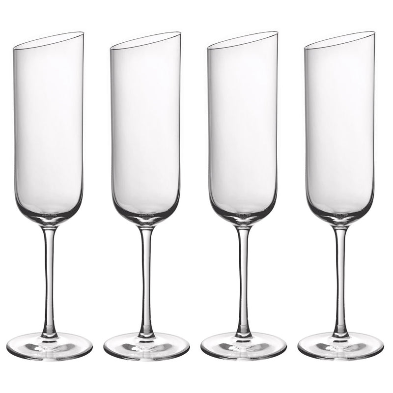 Villeroy & Boch NewMoon Champagne Glass, Set of 4
