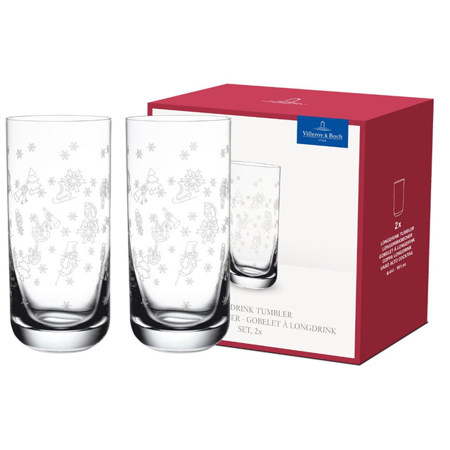 Villeroy & Boch Toy's Delight Longdrink Glasses, Set of 2
